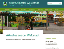 Tablet Screenshot of bv-waldstadt.de